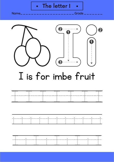 Diseño del alfabeto de trazas en mayúsculas y minúsculas para aprender a escribir a mano A4 Ilustración vectorial imprimible