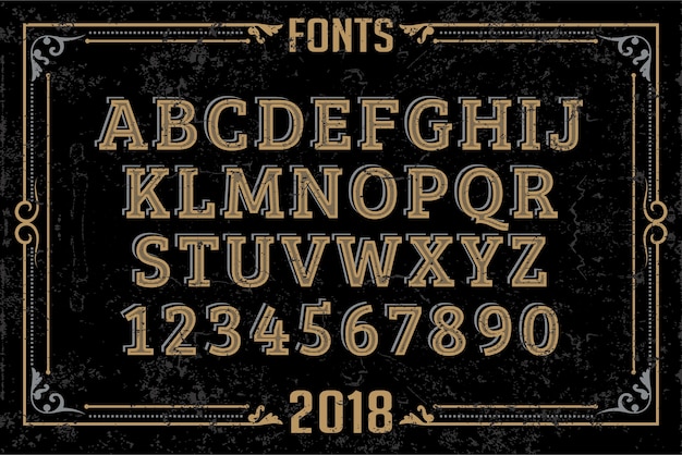 Diseño del alfabeto
