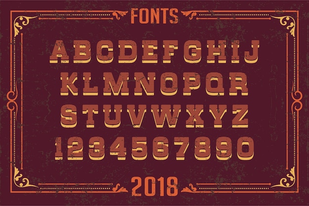 Diseño del alfabeto