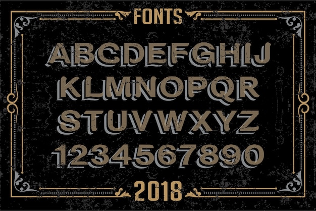 Diseño del alfabeto