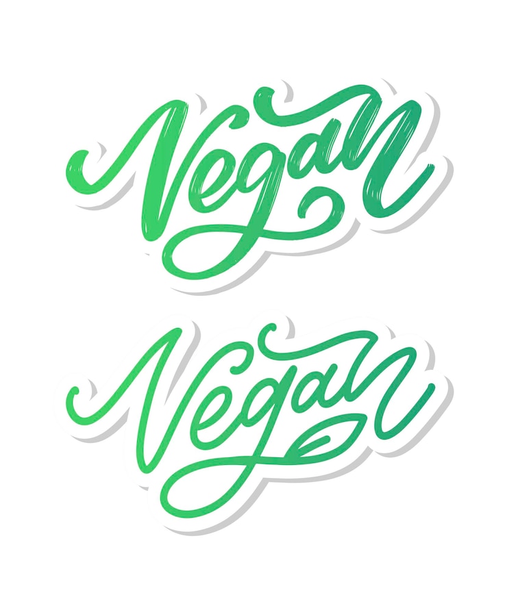 Vector diseño de alimentos de ilustración vectorial letras escritas a mano para elementos de vector de menú de cafetería de restaurante
