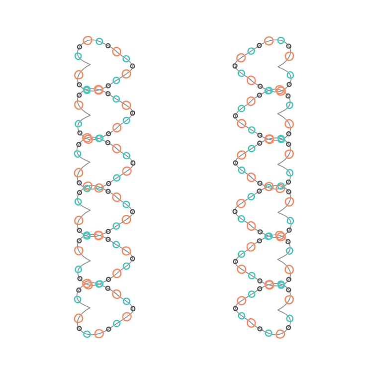 Vector diseño de amor de símbolo de san valentín, forma de amor decorativa, símbolo de corazón de amor de lujo