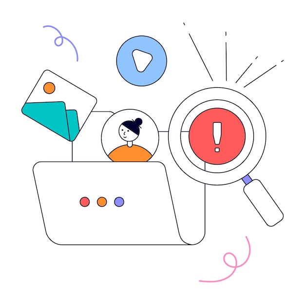 Diseño animado moderno de video promocional.