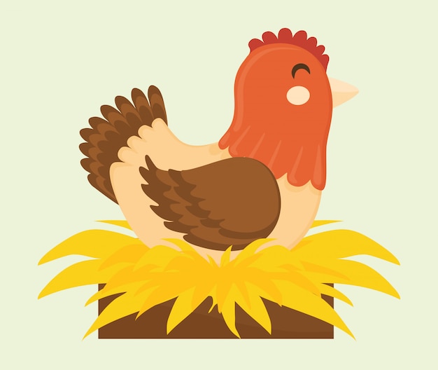 Diseño de animales de granja.