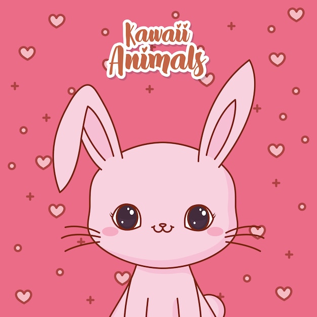 diseño de animales kawaii