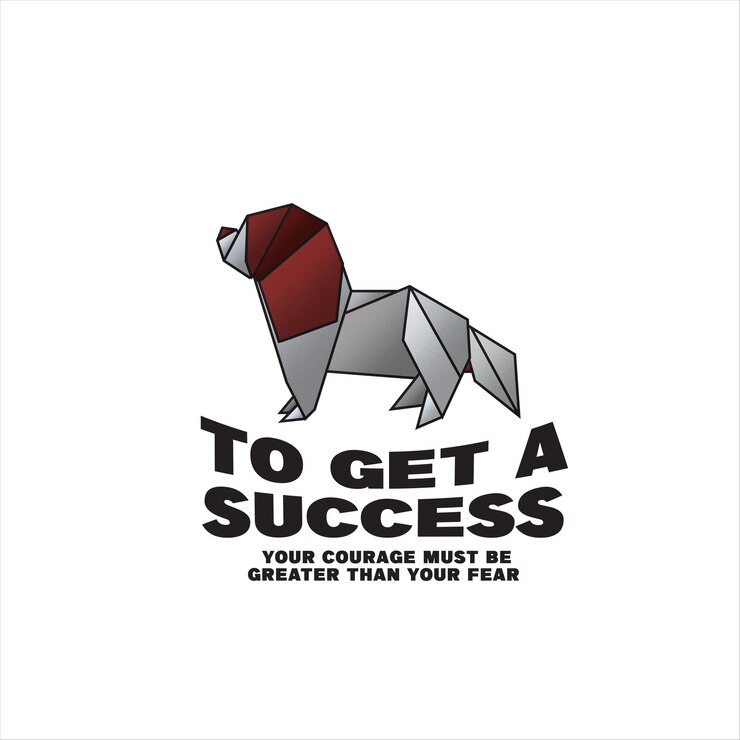 Vector diseño de animales de origami