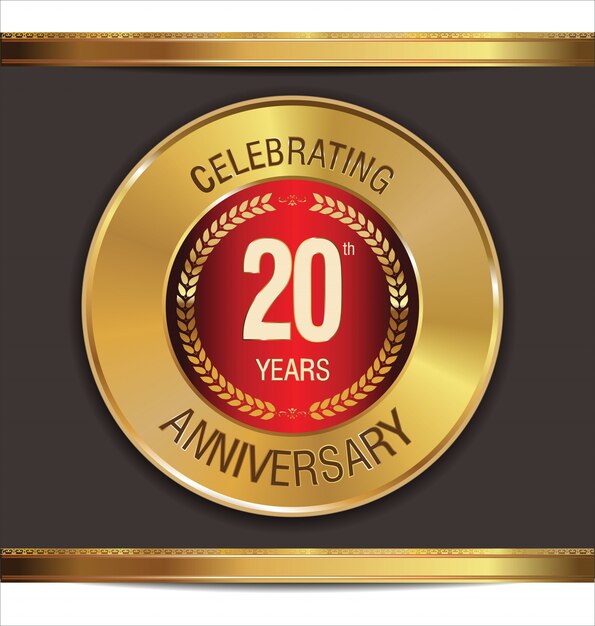 Diseño de aniversario