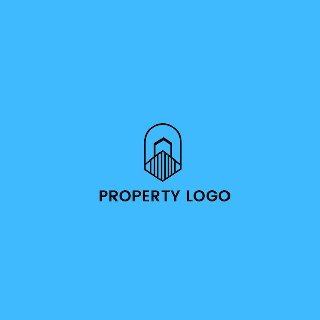 diseño de apartamento moderno vector logotipo de bienes raíces ilustración de negocios signo de casa