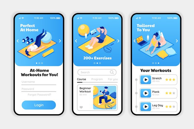 Diseño de aplicaciones de fitness