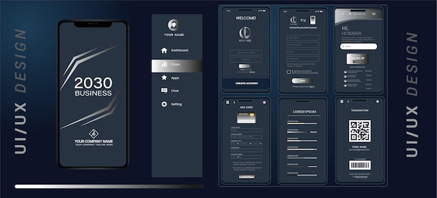 Diseño de aplicaciones de lujo o uiux