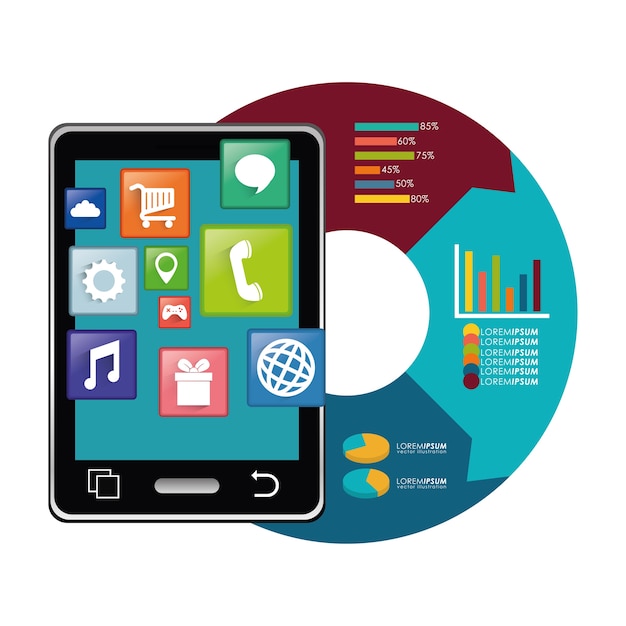 Diseño de aplicaciones móviles para tabletas.