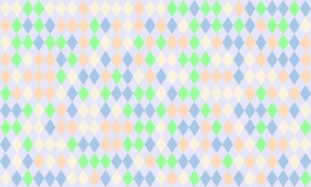 Diseño de arlequín de sueño pastel con colores suaves y apagados