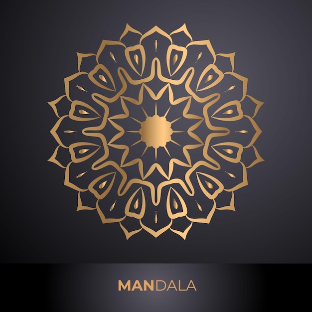 Diseño de arte de mandala