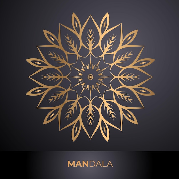 Diseño de arte de mandala