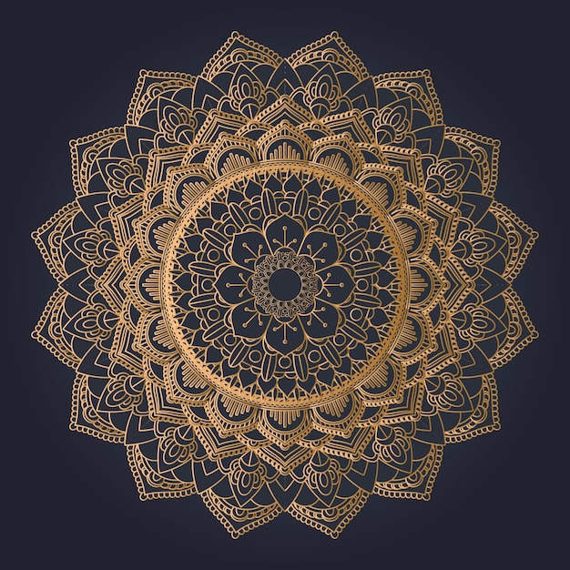 diseño y arte vectorial de mandala