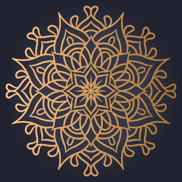 diseño y arte vectorial de mandala