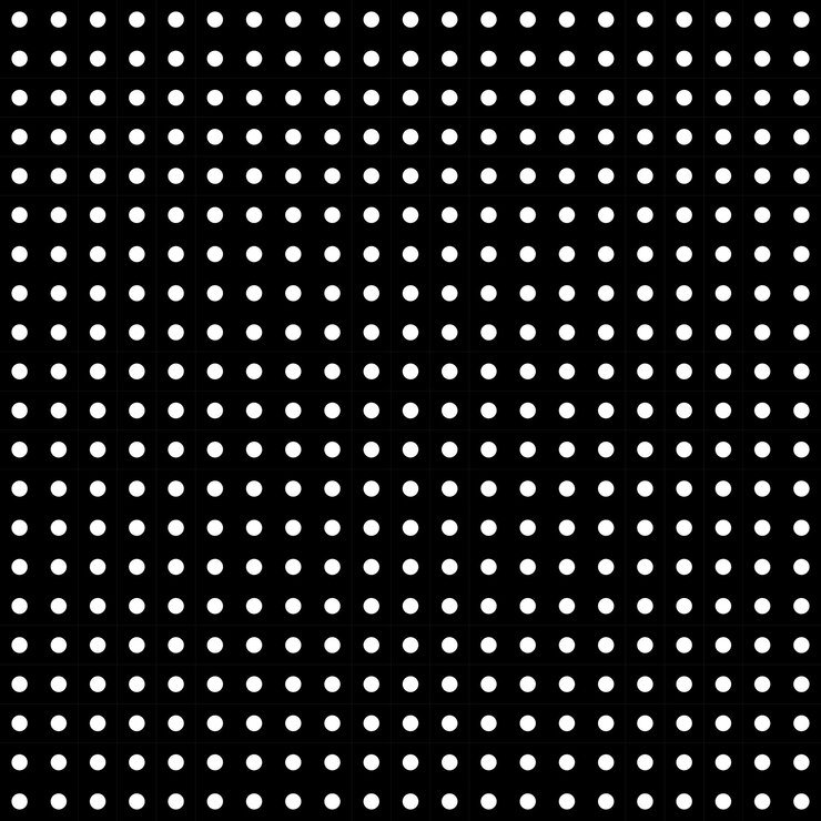 Diseño de arte vectorial de patrón minimalista
