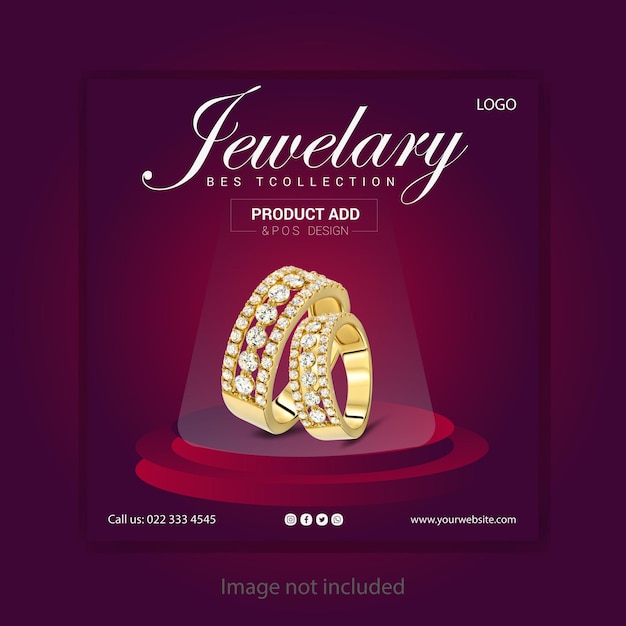 diseño de artículos de joyería en redes sociales