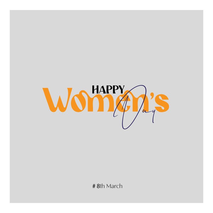 Diseño artístico de línea de día para mujeres con tipografía39