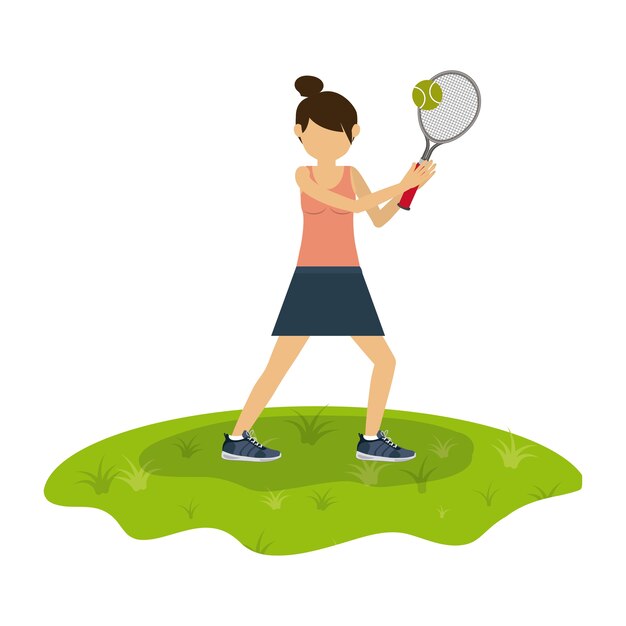 diseño de atleta avatar