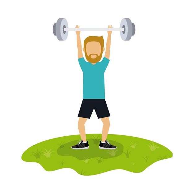 diseño de atleta avatar
