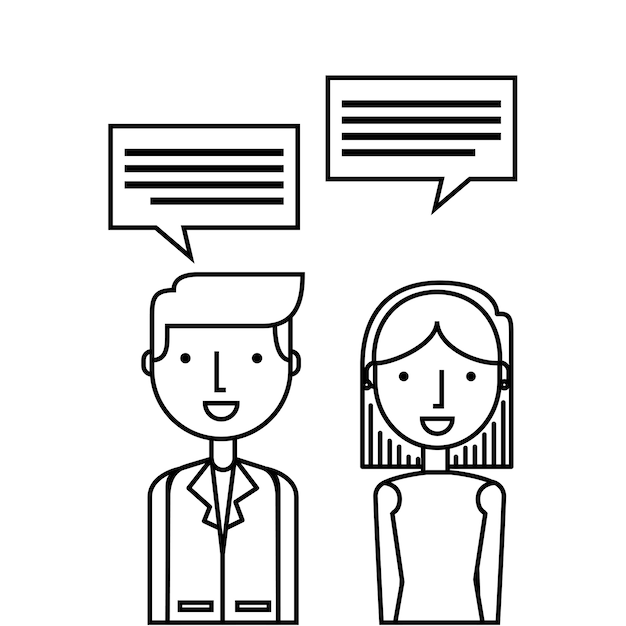 diseño de avatar de persona