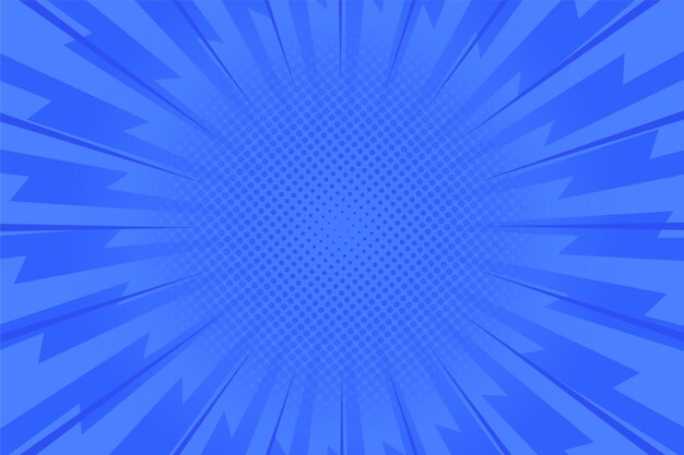 un diseño azul y blanco con un fondo azul