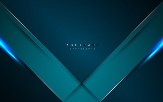 Diseño azul geométrico abstracto fondo gráfico moderno dinámico