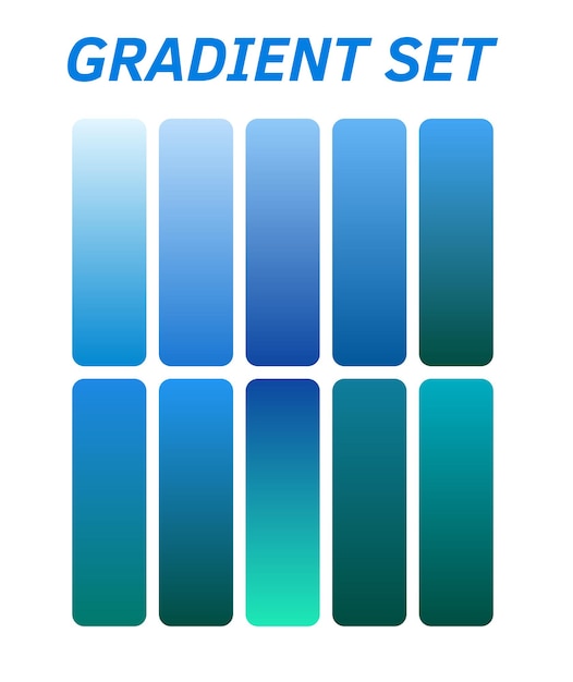 un diseño azul y verde con las palabras contorno fijado en él