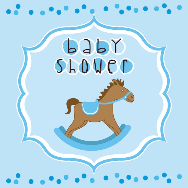 Vector diseño de baby shower