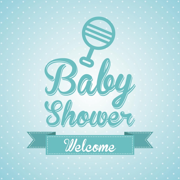 diseño de baby shower