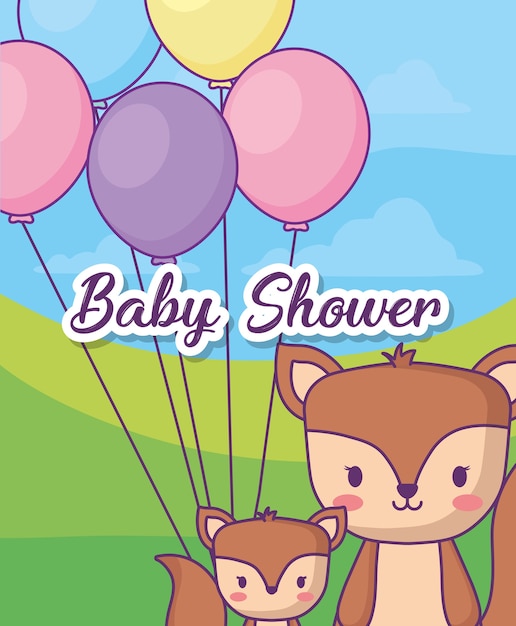 diseño de baby shower