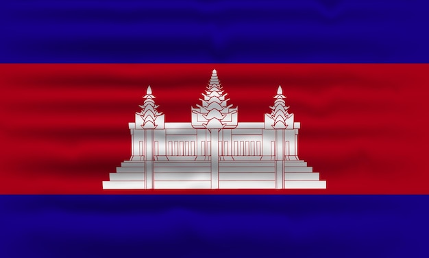 Diseño de la bandera de Camboya