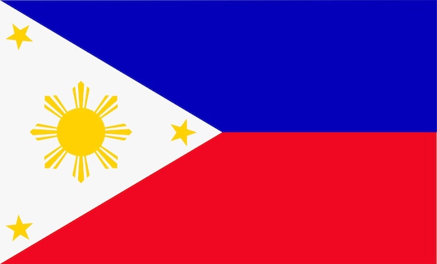 Diseño de la bandera de Filipinas