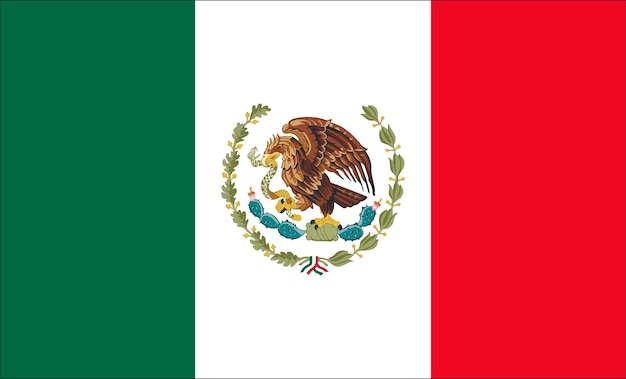 Diseño de la bandera de México