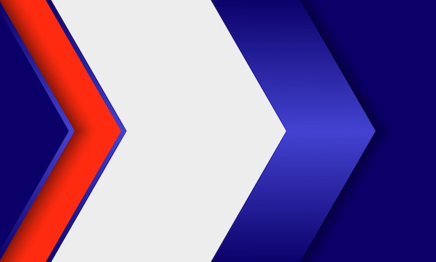 Diseño de banner en blanco con marco de forma hexagonal con área de espacio de copia