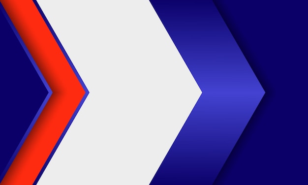 Diseño de banner en blanco con marco de forma hexagonal con área de espacio de copia