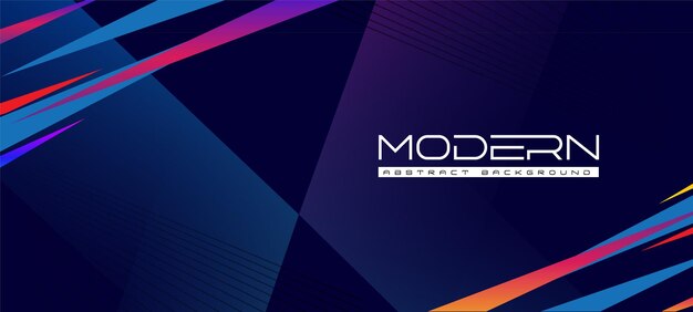 Diseño de banner colorido con rayas de colores verticales horizontales. Dinámica brillante. Diseño abstracto moderno.
