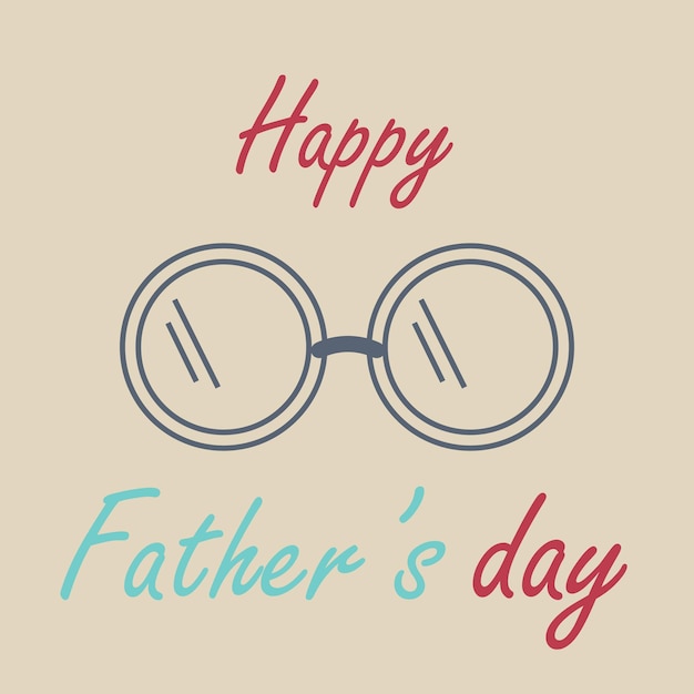 Diseño de banner de día de padres con letras