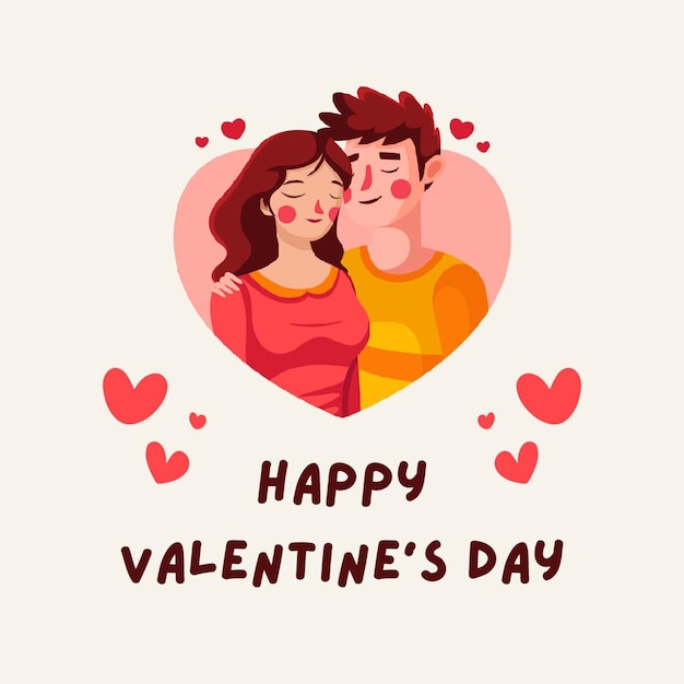 diseño de banner de día de San Valentín plantilla de publicación de redes sociales