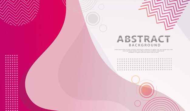 Diseño de banner de estilo dinámico con elementos de gradiente de color fluido