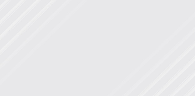 Diseño de banner de fondo blanco