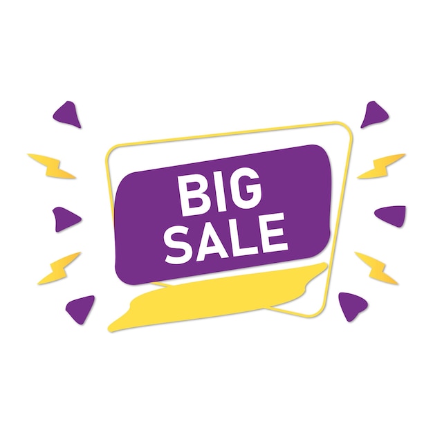 Diseño de banner de gran venta