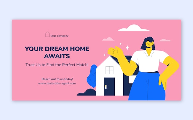 Diseño de banner inmobiliario