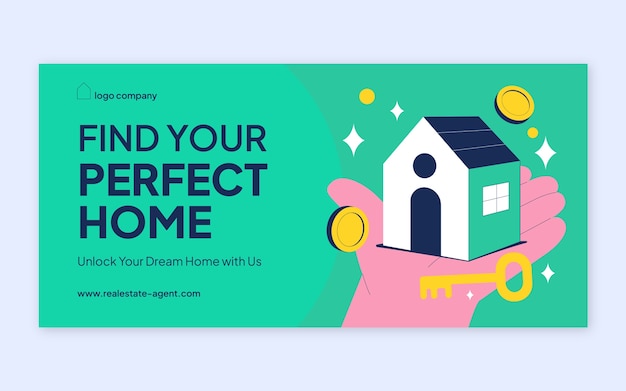 Diseño de banner inmobiliario