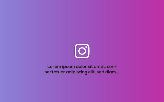 Diseño de banner de instagram