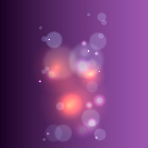 Diseño de banner largo abstracto púrpura SFH45165
