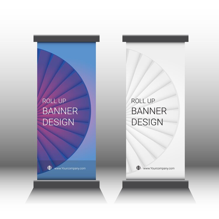 Diseño de banner standee moderno