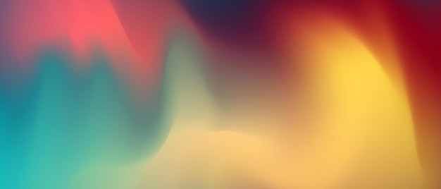 Diseño de banner de vector de fondo abstracto de onda líquida colorida