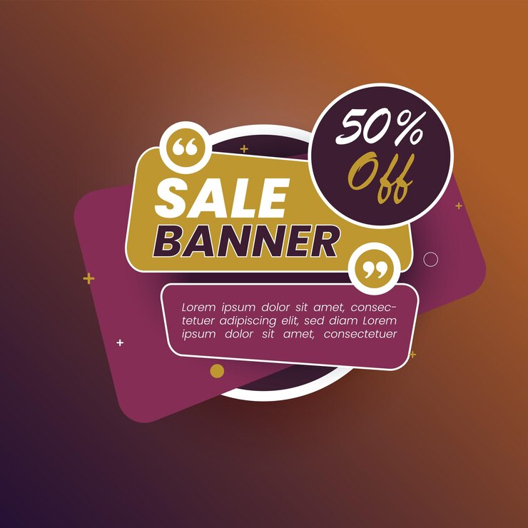 Diseño de banner de venta premium con un porcentaje de descuento Ilustración vectorial fácilmente editable con fondo brillante dorado